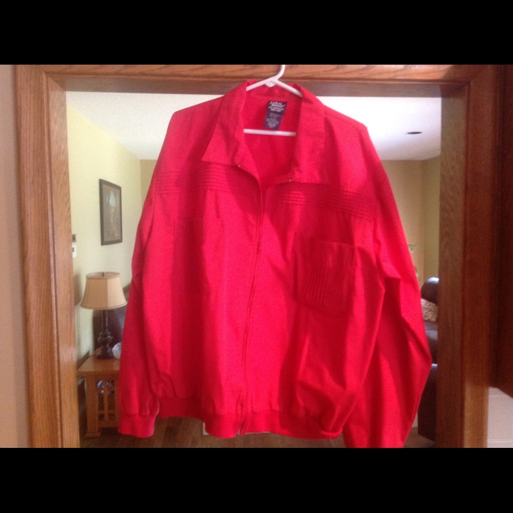 John Blair Zipper Two Pocket Long Sleeve Shirt XL